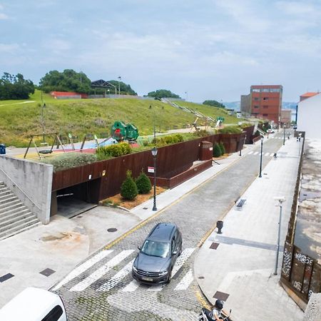 Loft En Gijon - Cimavilla Con Vistas Al Cerro Luaran gambar