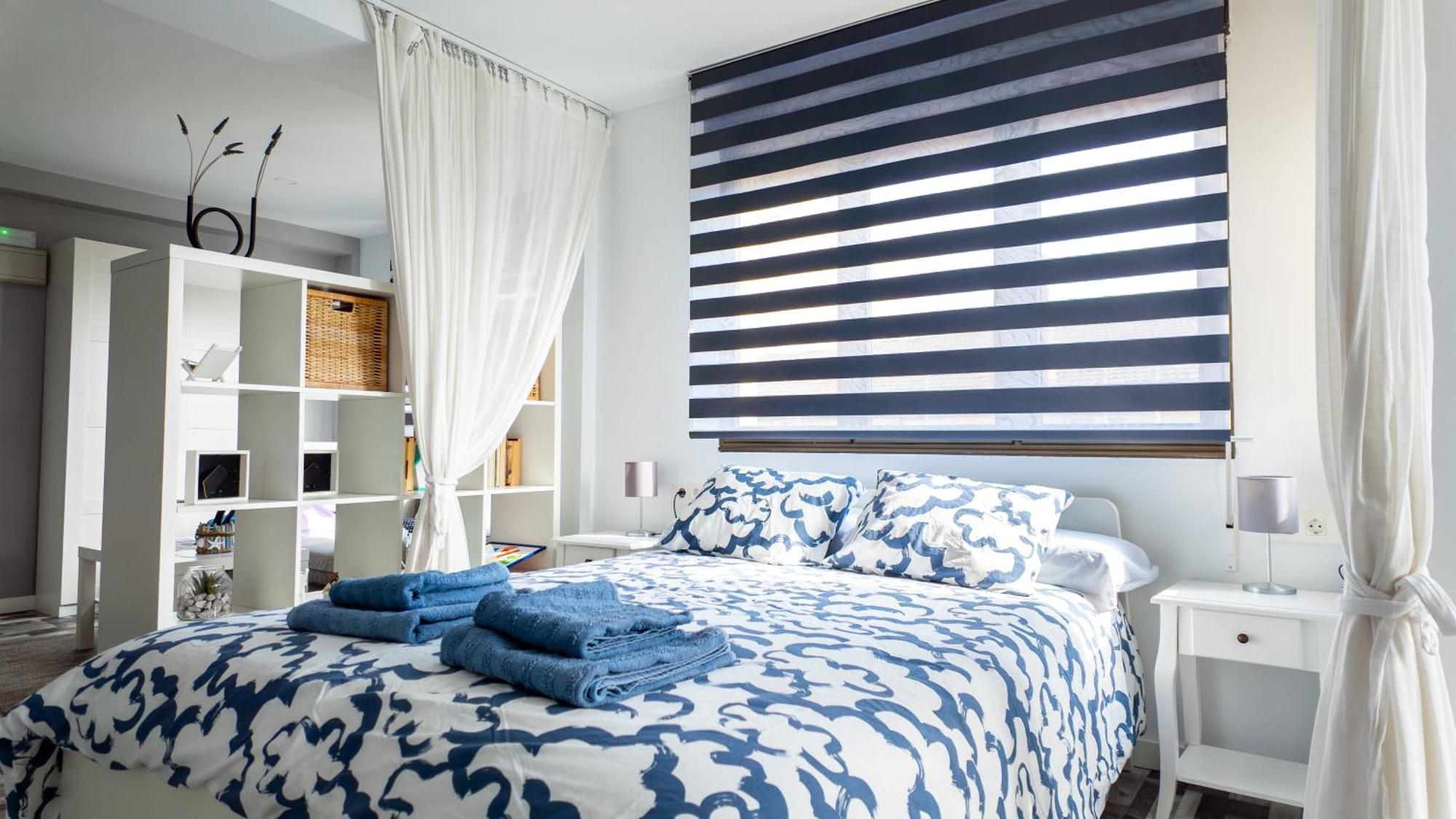 Loft En Gijon - Cimavilla Con Vistas Al Cerro Luaran gambar